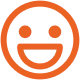 Happy face icon
